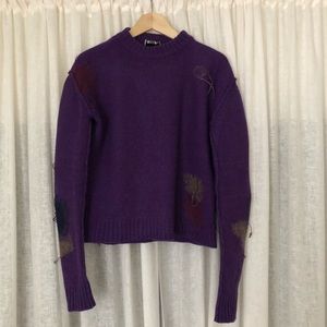 Acne Studios Leniz Deconstructed Sweater